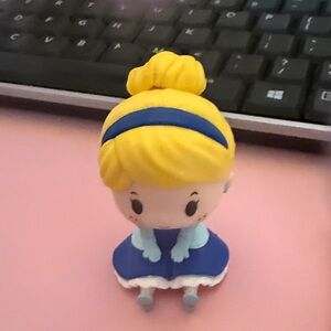 Cute Blue and Yellow Cinderella Figurine